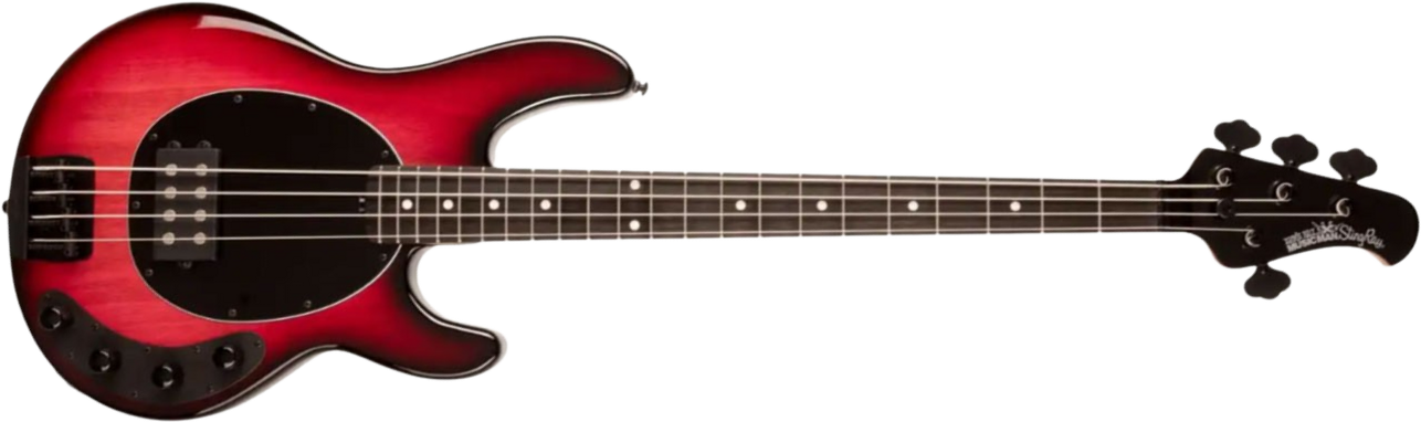 Music Man Stingray Special H Active Mn +etui - Raspberry Burst - Solid body electric bass - Main picture