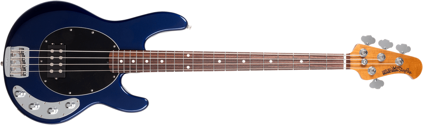 Music Man Stingray Special H Active Rw +housse - Butane Blue - Solid body electric bass - Main picture