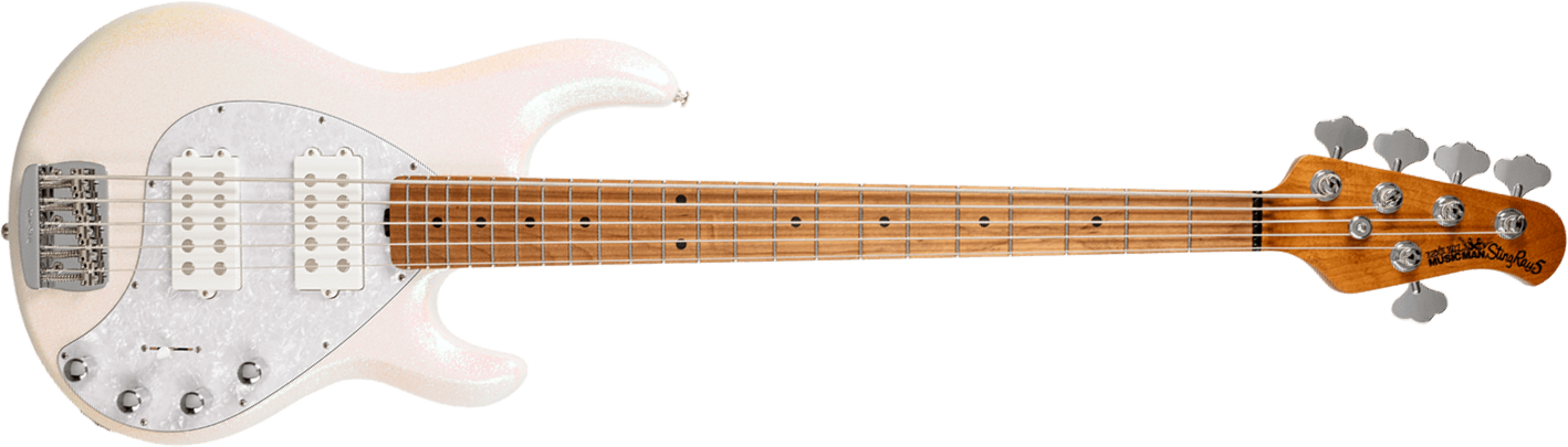Music Man Stingray Special Hh 5c Active Mn +housse - Dazzler - Solid body electric bass - Main picture