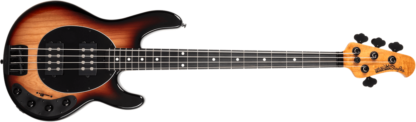 Music Man Stingray Special Hh Active Eb +housse - Faded Vintage Sunburst - Solid body electric bass - Main picture