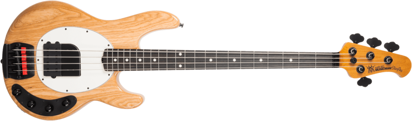 Music Man Tim Commerford Stingray Bass Active Signature Eb - Natural Gloss - Solid body electric bass - Main picture