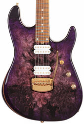 Str shape electric guitar Music man Jason Richardson6 Cutlass - Majora purple