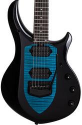 Metal electric guitar Music man John Petrucci Majesty 6 - Okelani blue