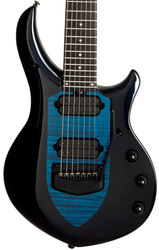 7 string electric guitar Music man John Petrucci Majesty 7 - Okelani blue