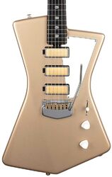 Retro rock electric guitar Music man St. Vincent Goldie +Gig Bag (USA, EB) - Cashmere