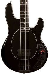 Solid body electric bass Music man DarkRay +Gig Bag - Obsidian Black