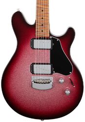 Signature electric guitar Music man Valentine +Gig Bag (USA, MN) - Maroon burst sparkle