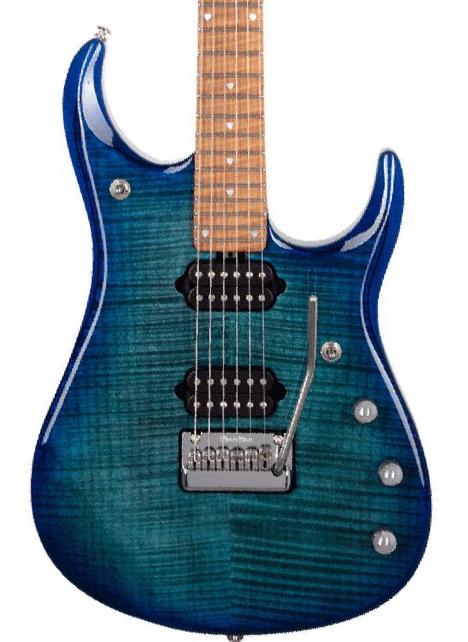 John Petrucci JP15 +Gig Bag - cerulean paradise flame