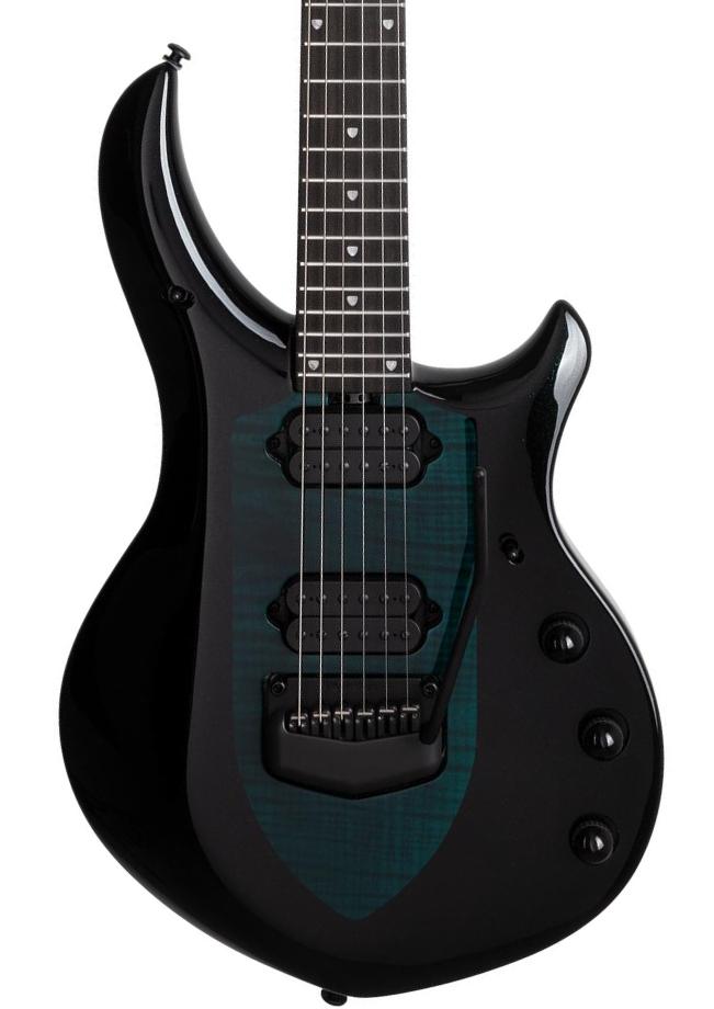 Signature electric guitar Music man John Petrucci Majesty 6 +Gig Bag - Emerald sky