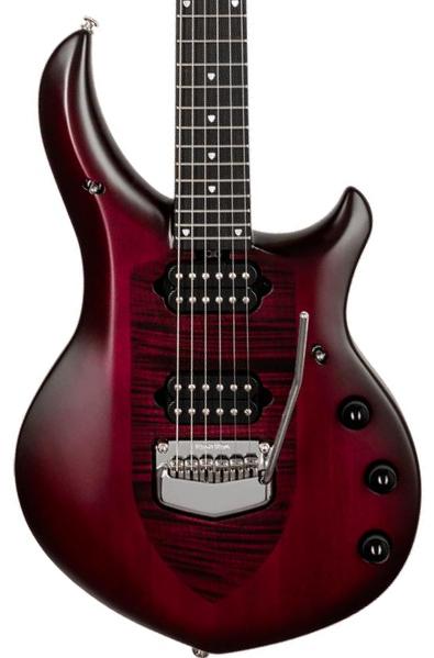 Signature electric guitar Music man John Petrucci Majesty 6 +Gig Bag - Amaranth 