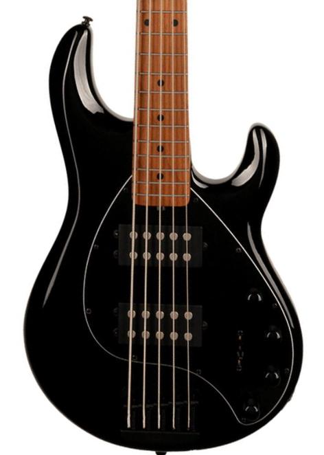Solid body electric bass Music man Stingray Special 5-String (HH, MN) - Black