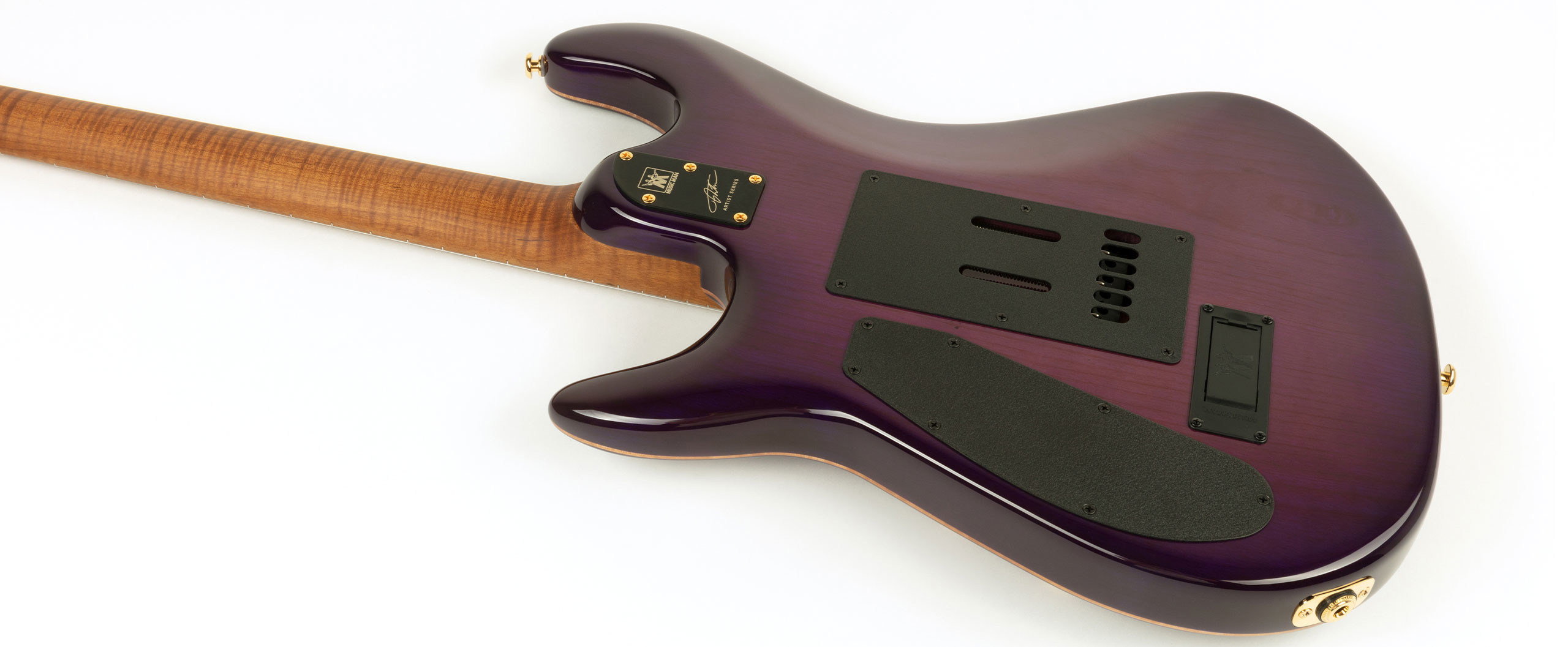 Music Man Jason Richardson 6 Cutlass Signature 6c 2h Trem Mn - Majora Purple - Str shape electric guitar - Variation 5