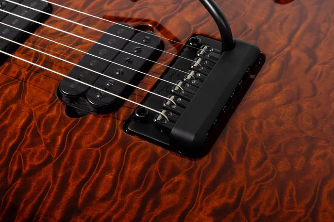 Music Man John Petrucci Jp15 Signature 2h Dimarzio Piezo Trem Mn +housse - Amber Waves Quilt - Signature electric guitar - Variation 2