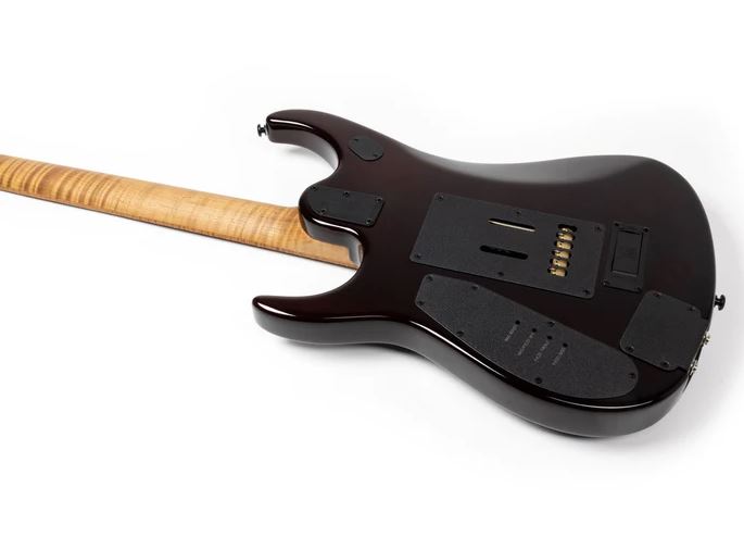 Music Man John Petrucci Jp15 Signature 2h Dimarzio Piezo Trem Mn +housse - Amber Waves Quilt - Signature electric guitar - Variation 3