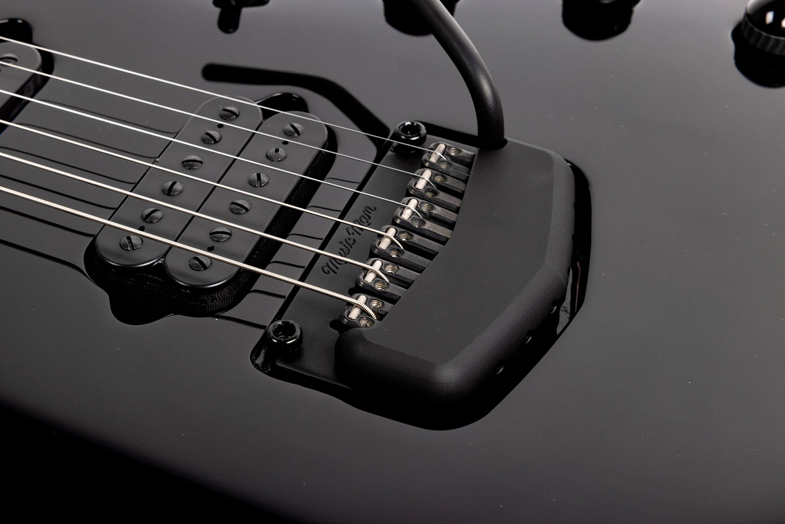 Music Man John Petrucci Majesty 6 Signature 2h Dimarzio Piezo Trem Eb +etui - Dark Side - Signature electric guitar - Variation 3