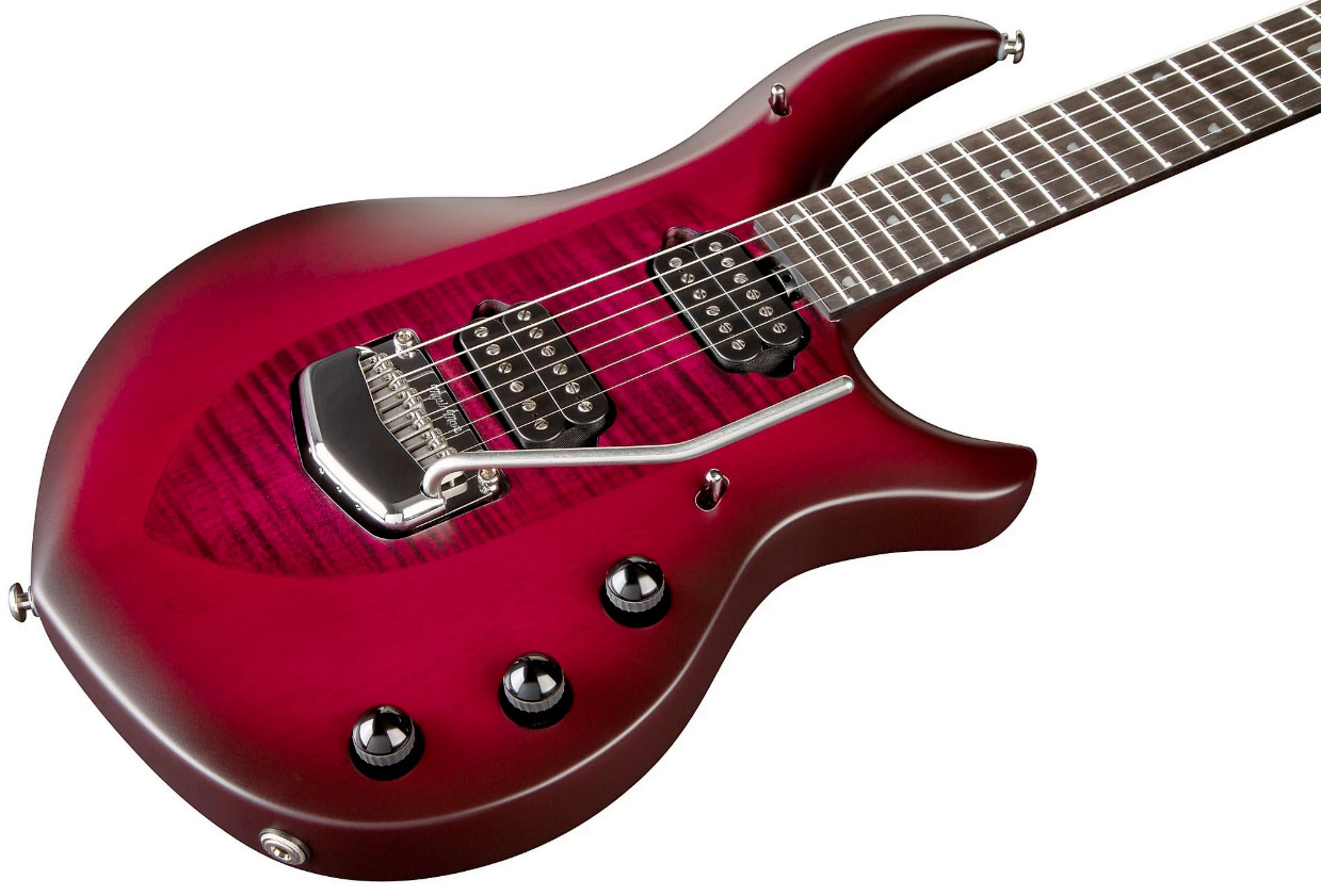 Music Man John Petrucci Majesty 6 Signature 2h Dimarzio Piezo Trem Eb +housse - Amaranth - Signature electric guitar - Variation 2