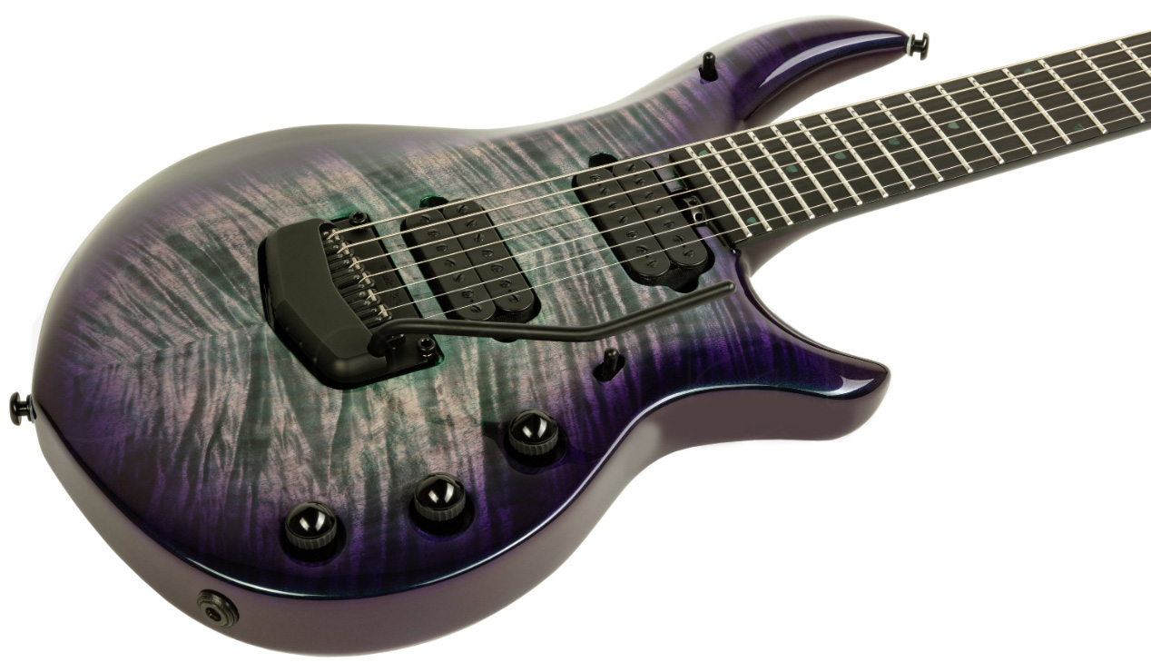 Music Man John Petrucci Majesty Maple Top 7 Signature 2h Dimarzio Piezo Trem Eb - Crystal Amethyst - 7 string electric guitar - Variation 2