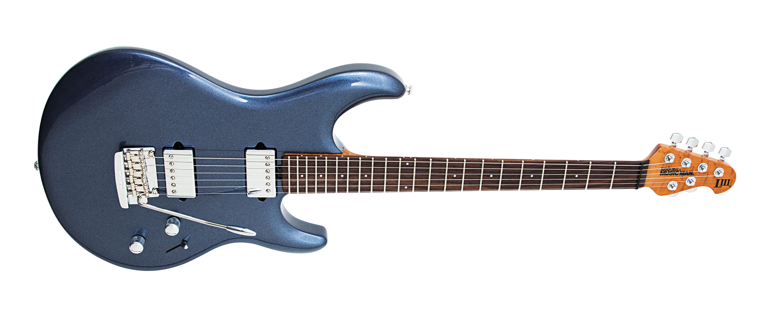 Music Man Steve Lukather Iii 3 Signature Hss Trem Rw - Bodhi Blue - Str shape electric guitar - Variation 2