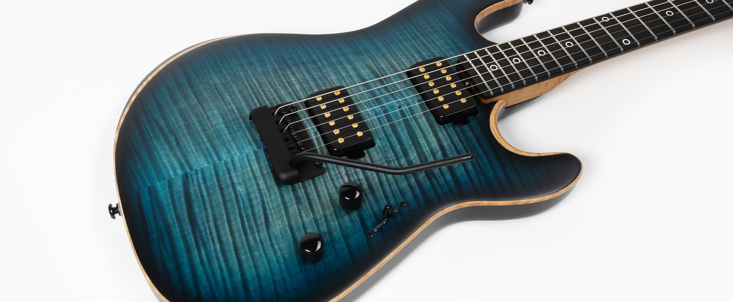 Music Man Rabea Massad Sabre Signature 2h Trem Eb - Carian Burst - Signature electric guitar - Variation 2