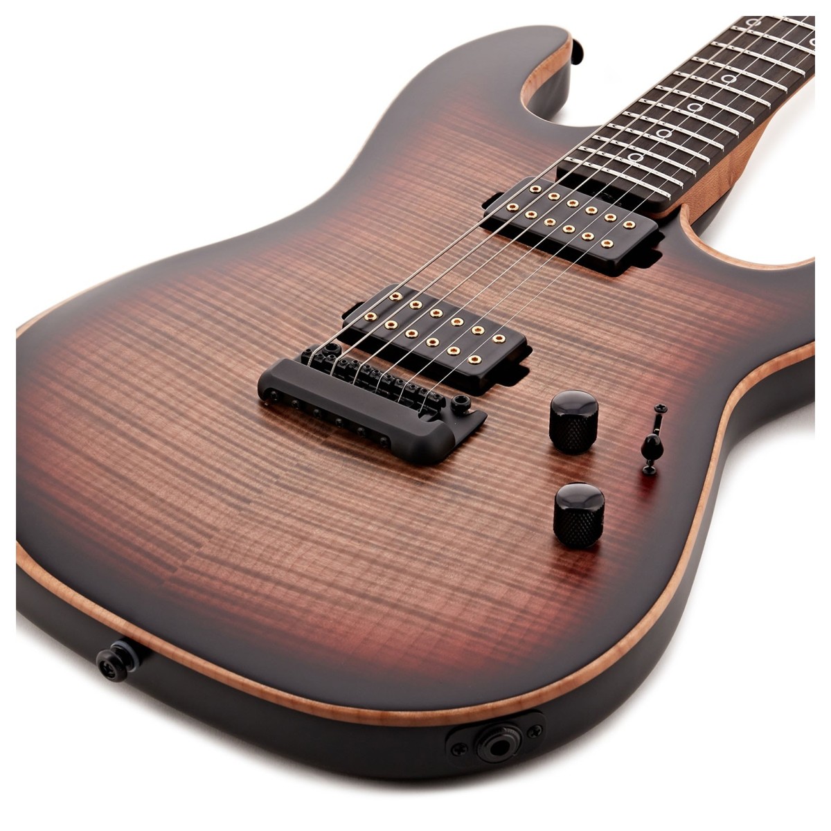Music Man Rabea Massad Sabre Signature 2h Trem Eb - Vileblood Burst - Signature electric guitar - Variation 3