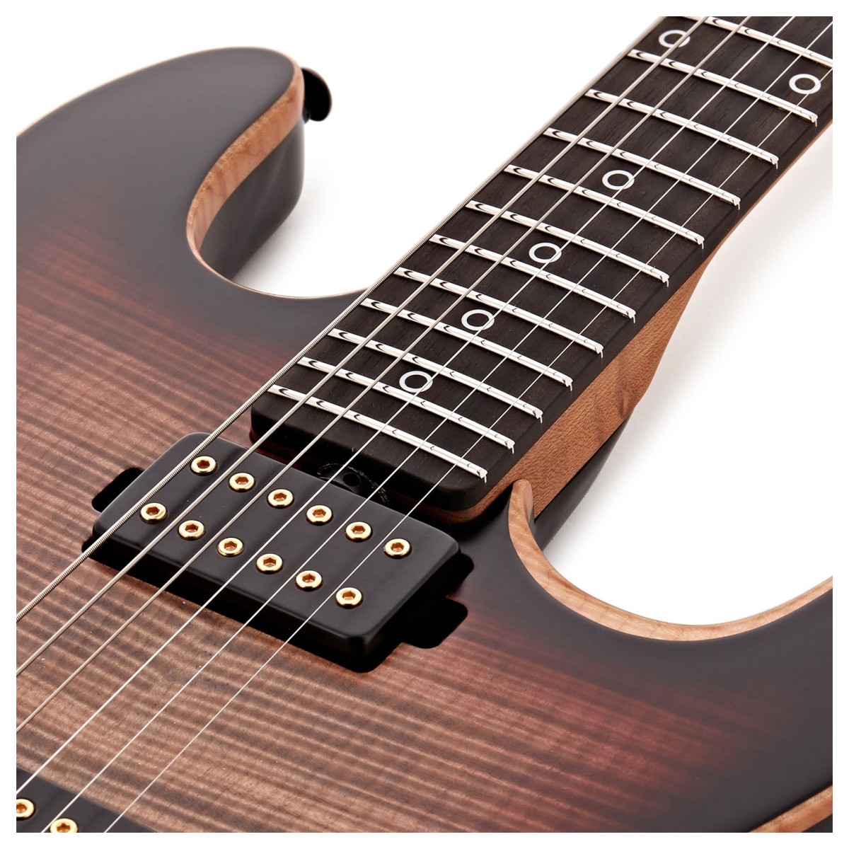 Music Man Rabea Massad Sabre Signature 2h Trem Eb - Vileblood Burst - Signature electric guitar - Variation 4