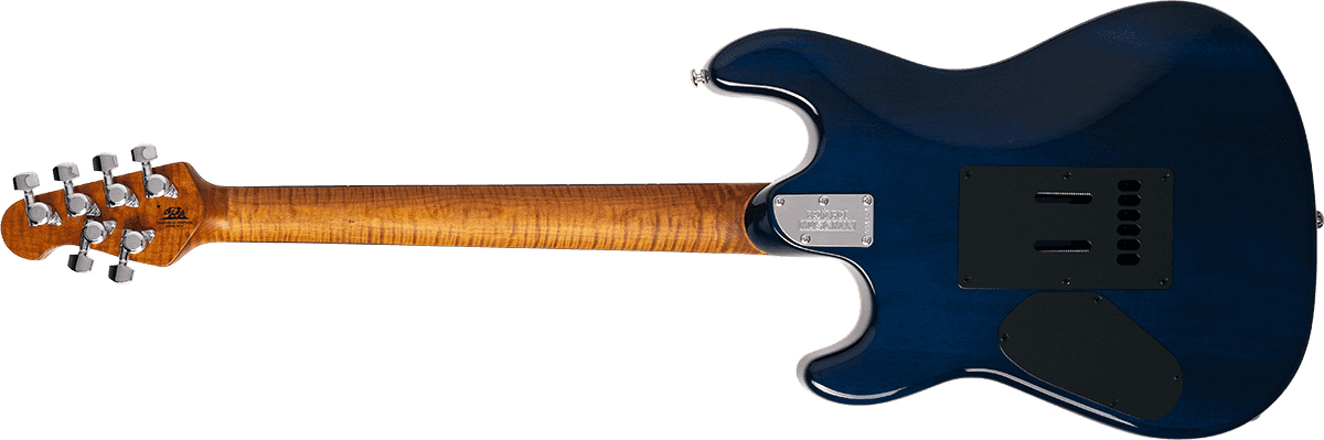 Music Man Sabre Usa 2h Trem Eb - Deep Blue Burst - Str shape electric guitar - Variation 1