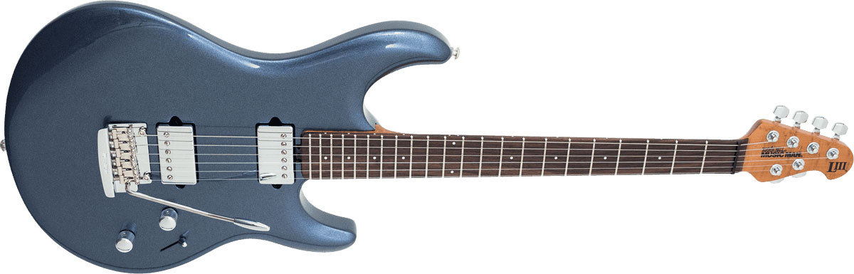 Music Man Steve Lukather Luke Iii 3 Hh Signature Trem Rw - Bodhi Blue - Str shape electric guitar - Variation 1
