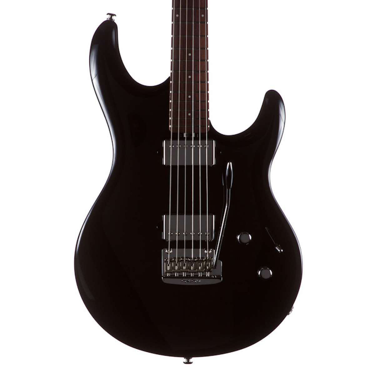 Music Man Steve Lukather Luke Iii 3 Hh Signature Trem Rw - Black - Str shape electric guitar - Variation 1
