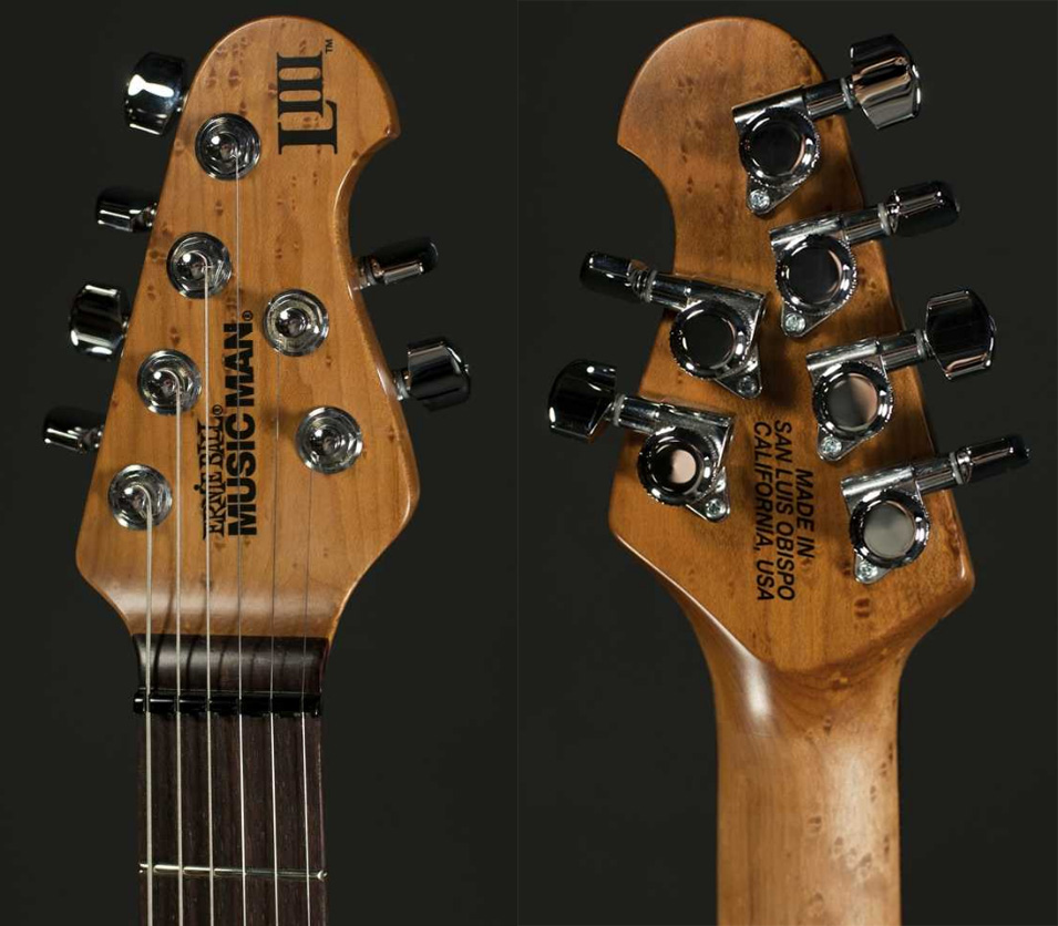 Music Man Steve Lukather Luke Iii 3 Hh Signature Trem Rw - Black - Str shape electric guitar - Variation 3