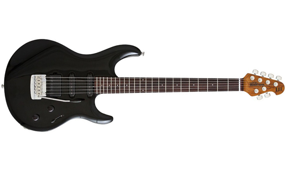 Music Man Steve Lukather Luke 3 Hss - Black - Str shape electric guitar - Variation 1