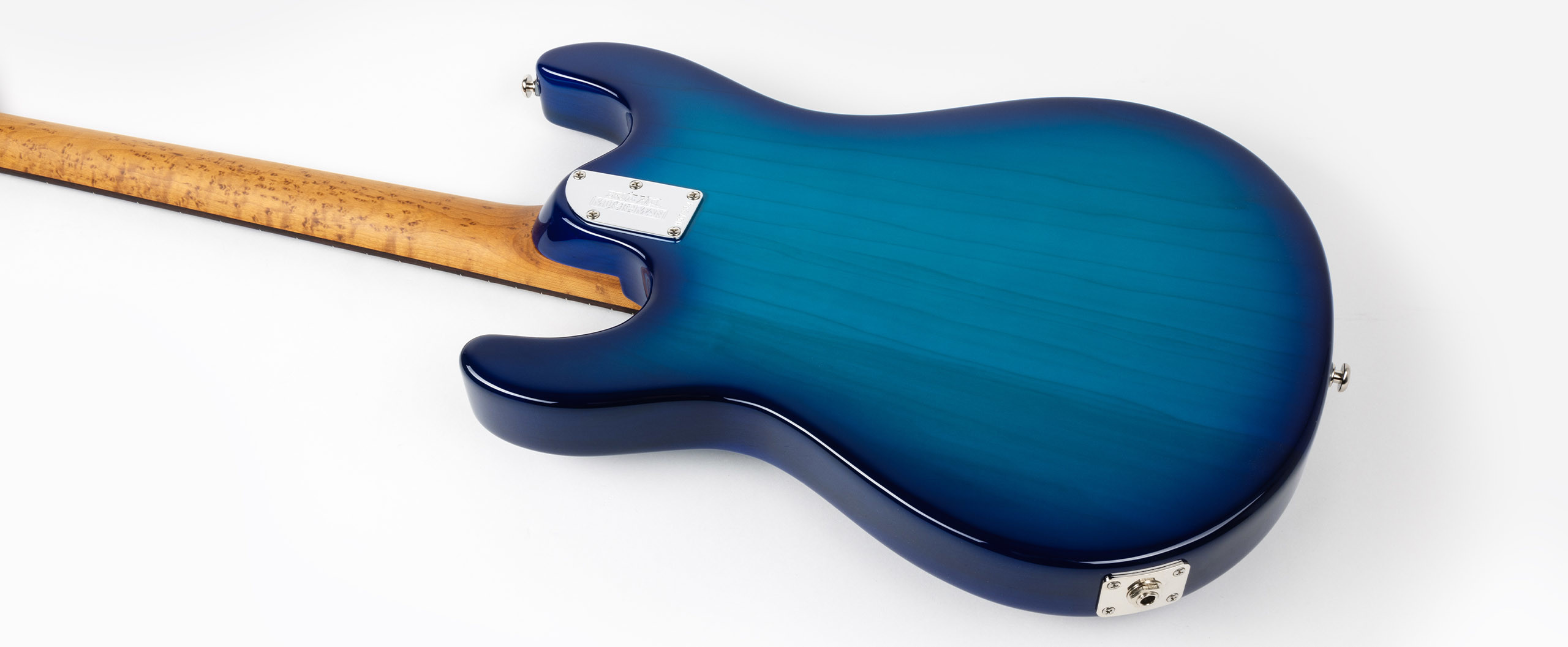 Music Man Steve Morse Usa Hssh Ht Rw - Morse Blue Burst - Str shape electric guitar - Variation 5