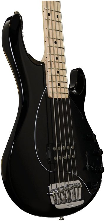 Music Man Stingray Bass 5 H 5-cordes Mn Cobalt - Black - Solid body electric bass - Variation 1