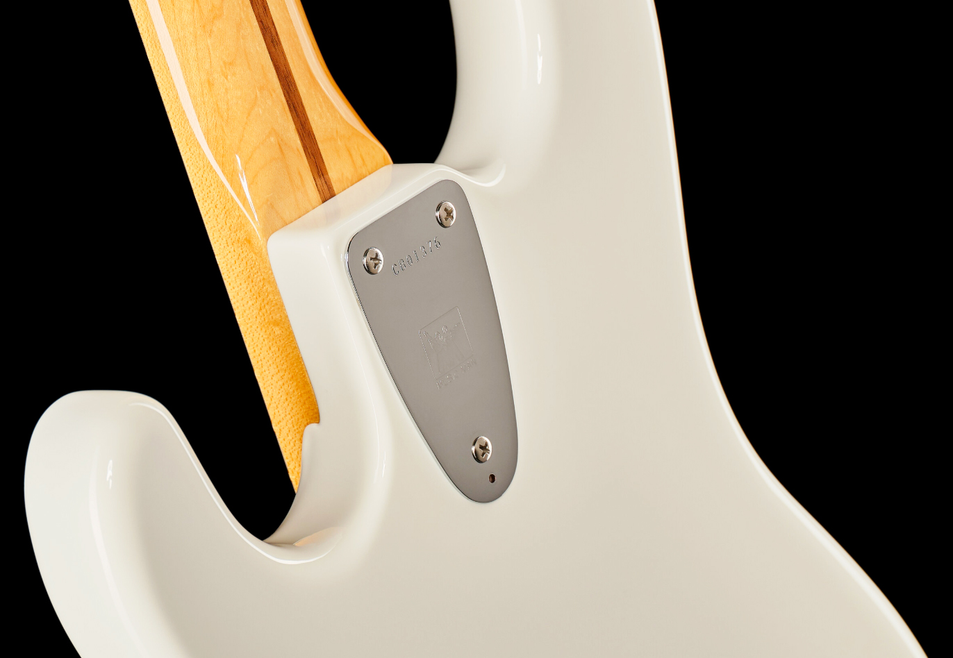 Music Man Stingray Retro 70s Usa Active Mn - White - Solid body electric bass - Variation 3