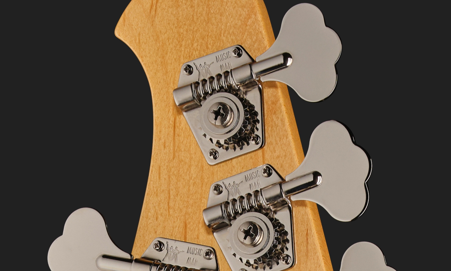 Music Man Stingray Retro 70s Usa Active Mn - White - Solid body electric bass - Variation 7