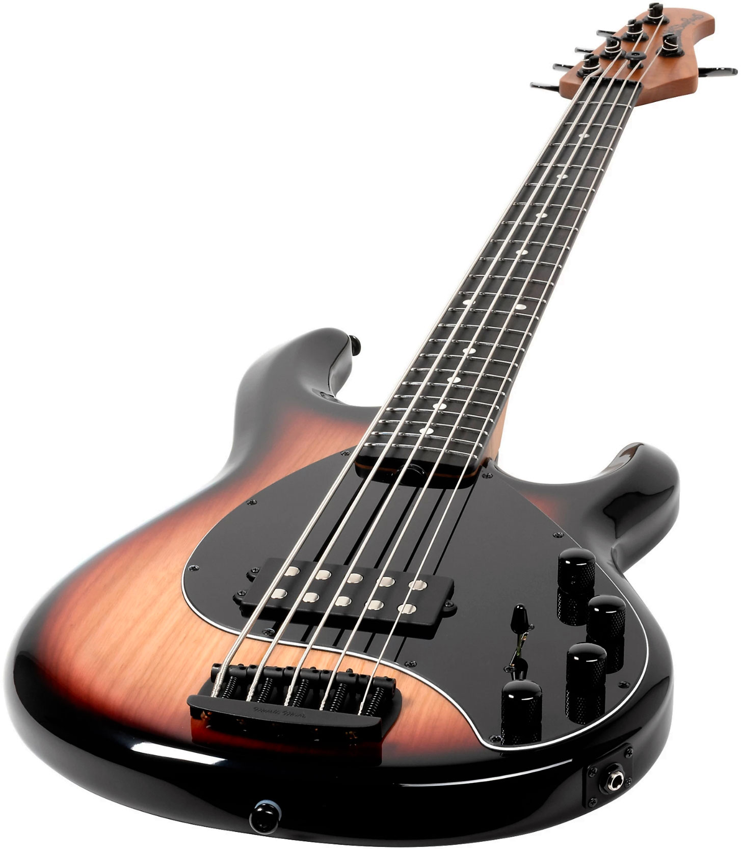 Music Man Stingray Special H 5c Active Eb +housse - Faded Vintage Sunburst - Solid body electric bass - Variation 2