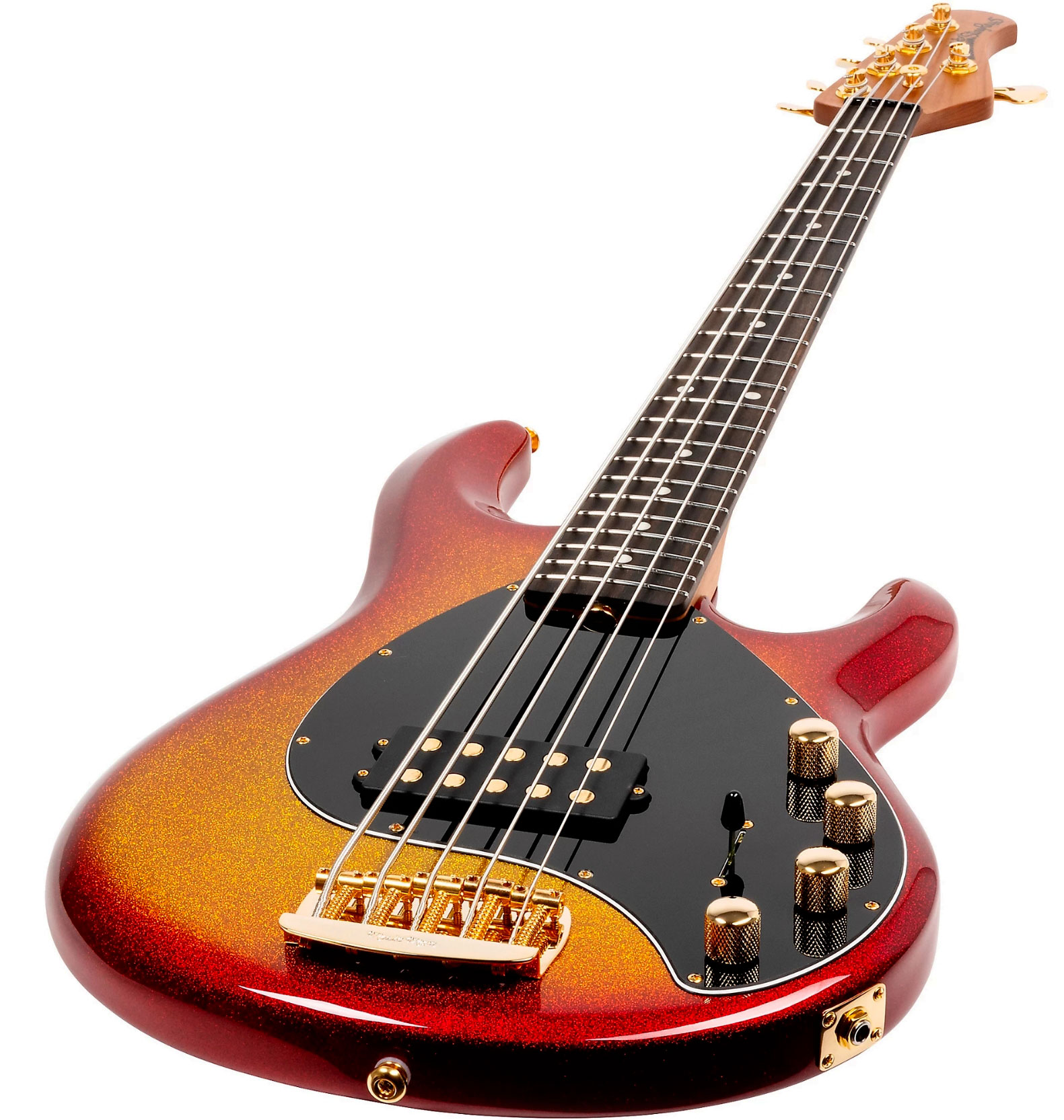 Music Man Stingray Special H 5c Active Eb +housse - Cherry Punch - Solid body electric bass - Variation 2