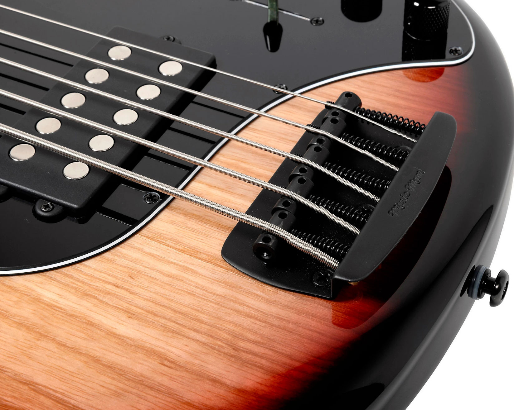 Music Man Stingray Special H 5c Active Eb +housse - Faded Vintage Sunburst - Solid body electric bass - Variation 4