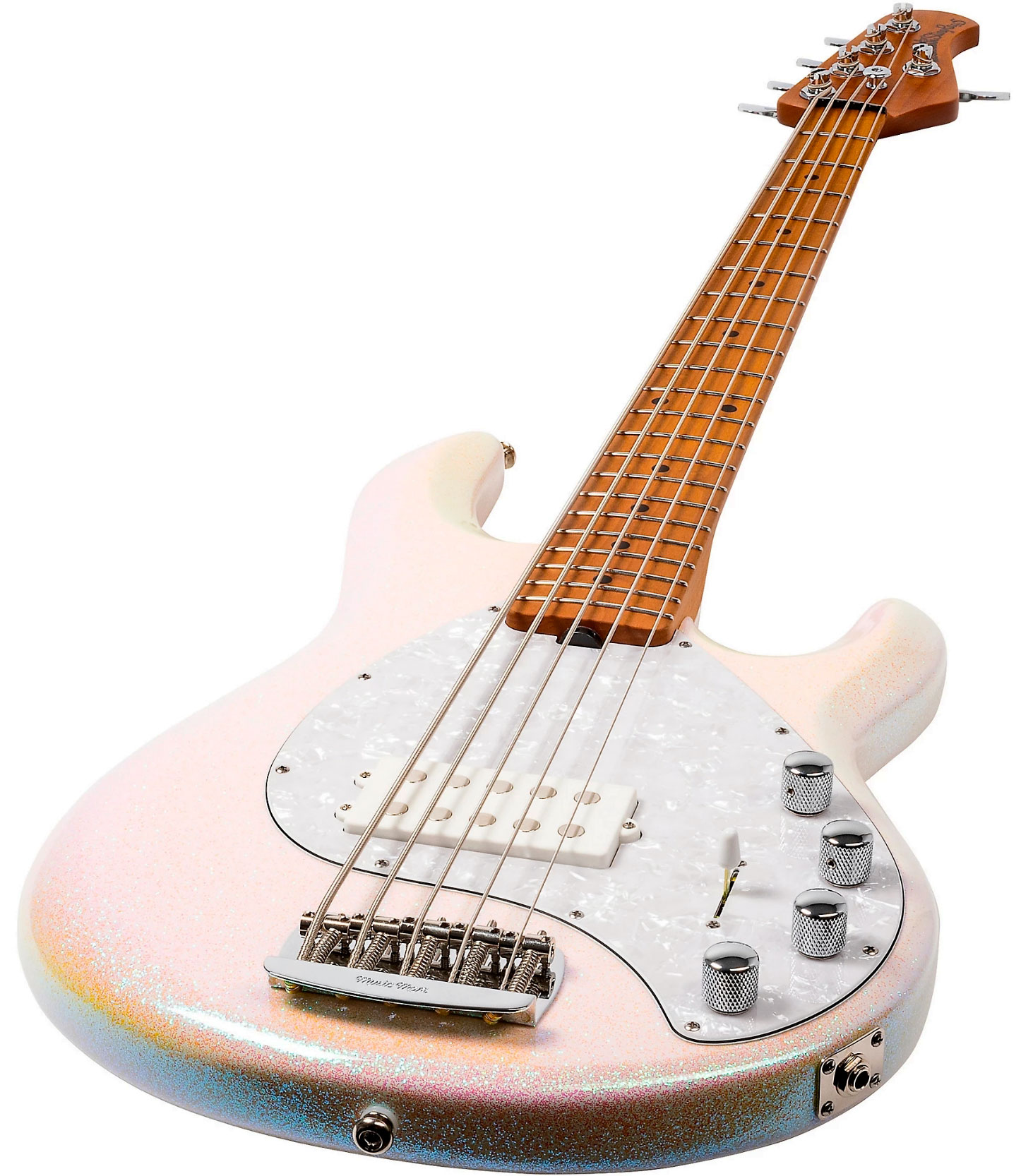 Music Man Stingray Special H 5c Active Mn +housse - Dazzler - Solid body electric bass - Variation 2