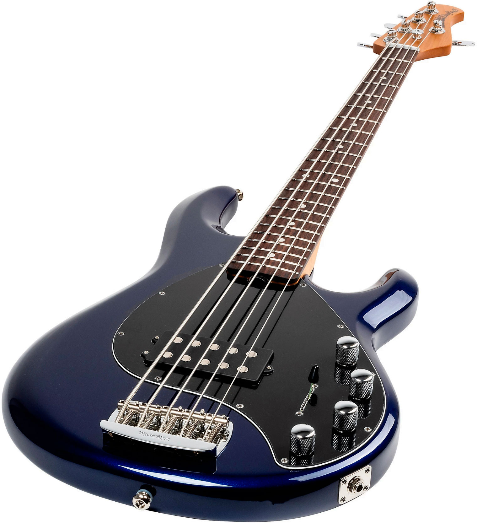 Music Man Stingray Special H 5c Active Rw +housse - Butane Blue - Solid body electric bass - Variation 2