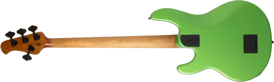 Music Man Stingray Special H Active Eb +etui - Kiwi Green - Solid body electric bass - Variation 1