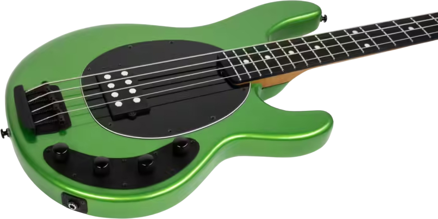 Music Man Stingray Special H Active Eb +etui - Kiwi Green - Solid body electric bass - Variation 2