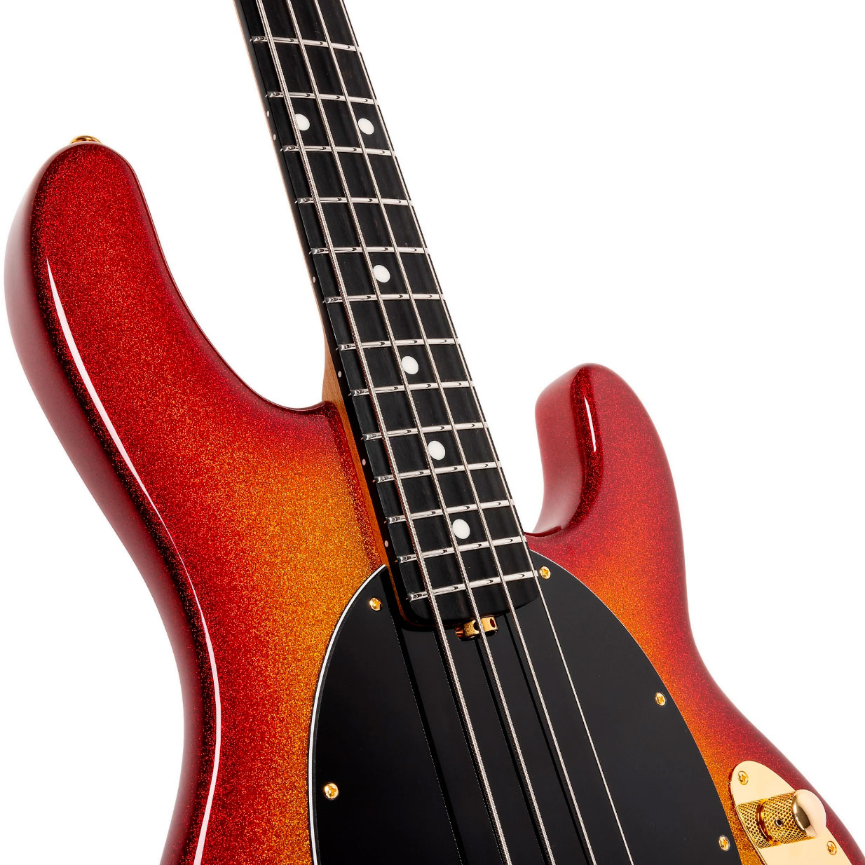Music Man Stingray Special H Active Eb +housse - Cherry Punch - Solid body electric bass - Variation 3