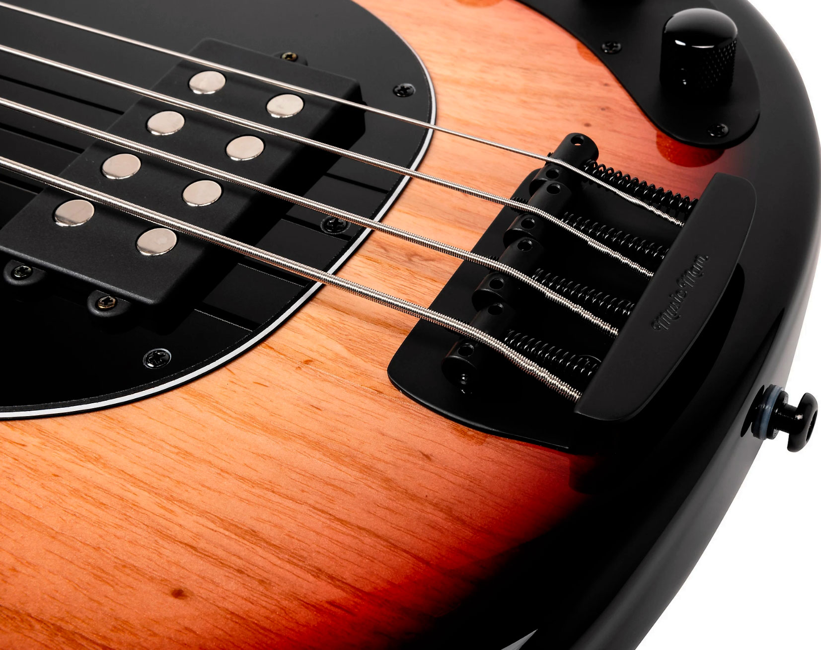 Music Man Stingray Special H Active Eb +housse - Faded Vintage Sunburst - Solid body electric bass - Variation 4