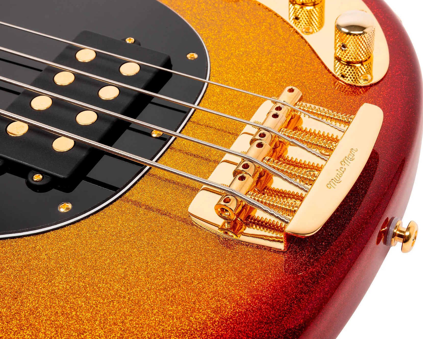 Music Man Stingray Special H Active Eb +housse - Cherry Punch - Solid body electric bass - Variation 4