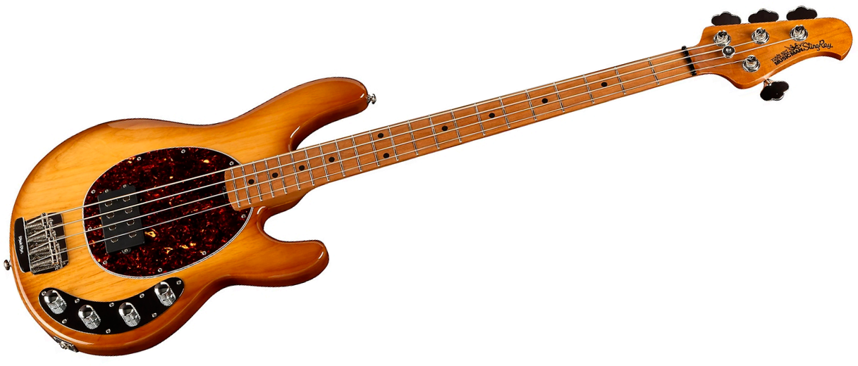 Music Man Stingray Special H Active Mn +housse - Hot Honey - Solid body electric bass - Variation 2