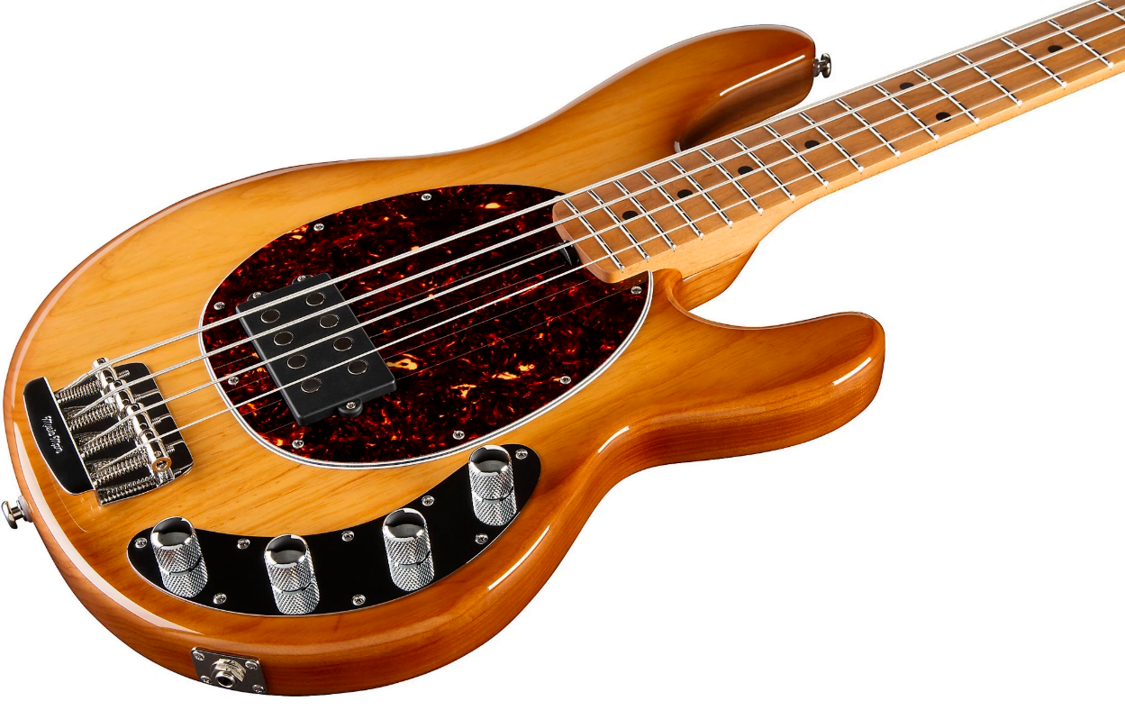 Music Man Stingray Special H Active Mn +housse - Hot Honey - Solid body electric bass - Variation 3
