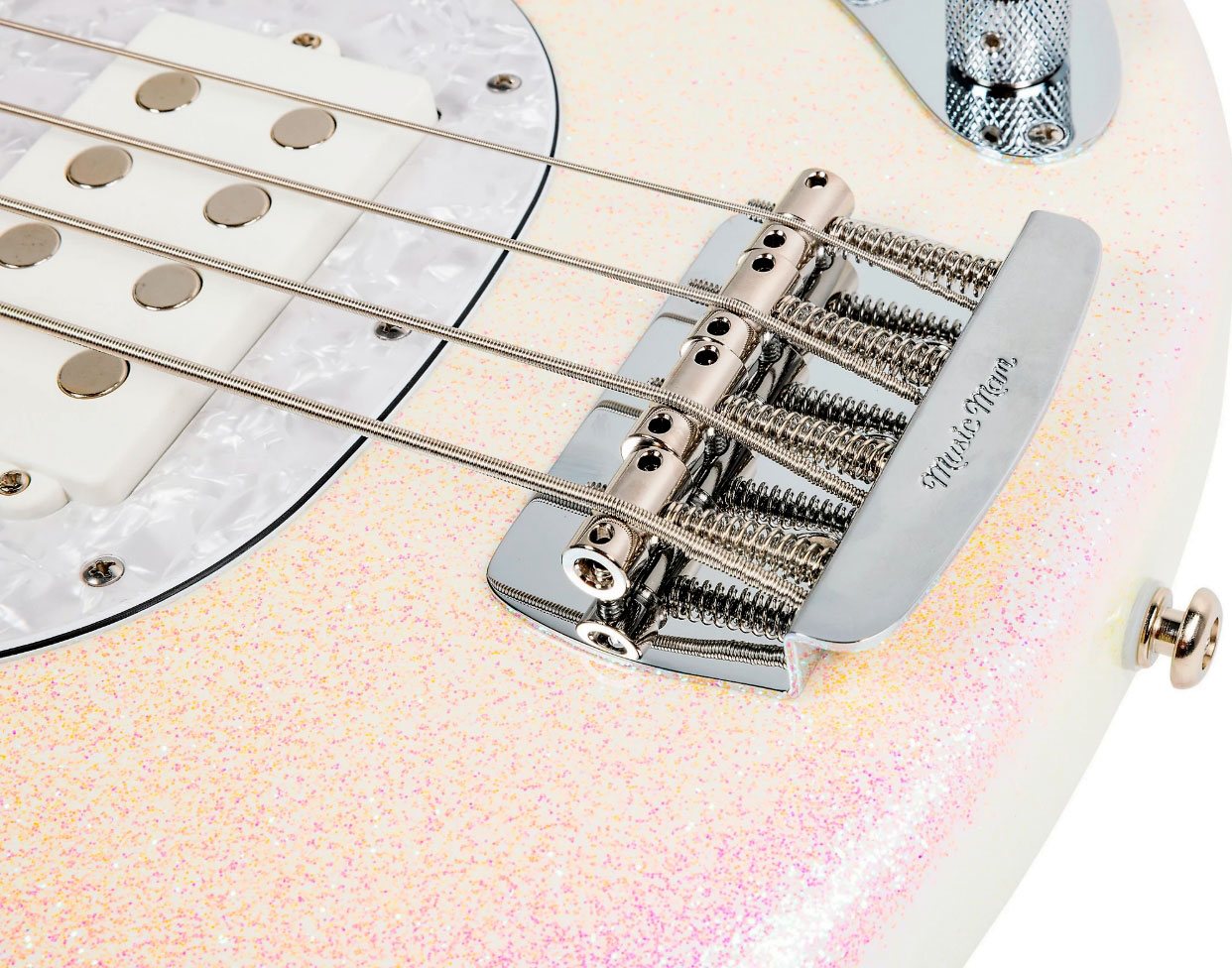 Music Man Stingray Special H Active Mn +housse - Dazzler - Solid body electric bass - Variation 4