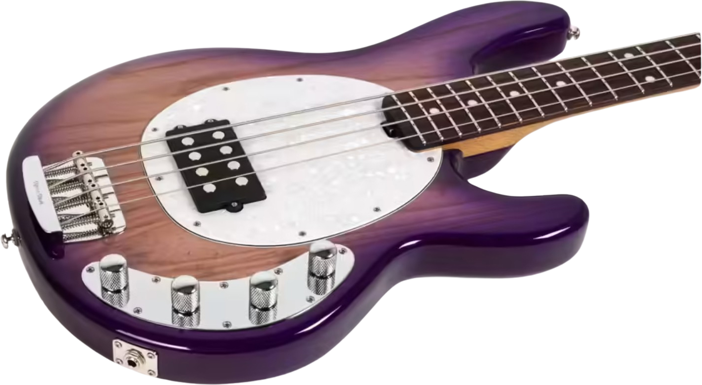 Music Man Stingray Special H Active Rw +etui - Purple Sunset - Solid body electric bass - Variation 2