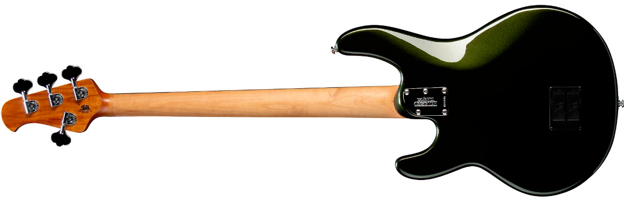 Music Man Stingray Special H Active Rw +housse - Fallout Green - Solid body electric bass - Variation 1