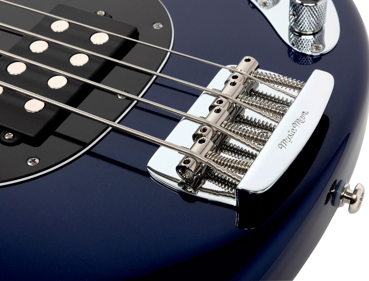 Music Man Stingray Special H Active Rw +housse - Butane Blue - Solid body electric bass - Variation 4